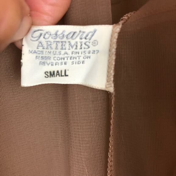 Vintage Gossard Artemis Sheer Lace Robe Slip Nighgown - Picture 9 of 10